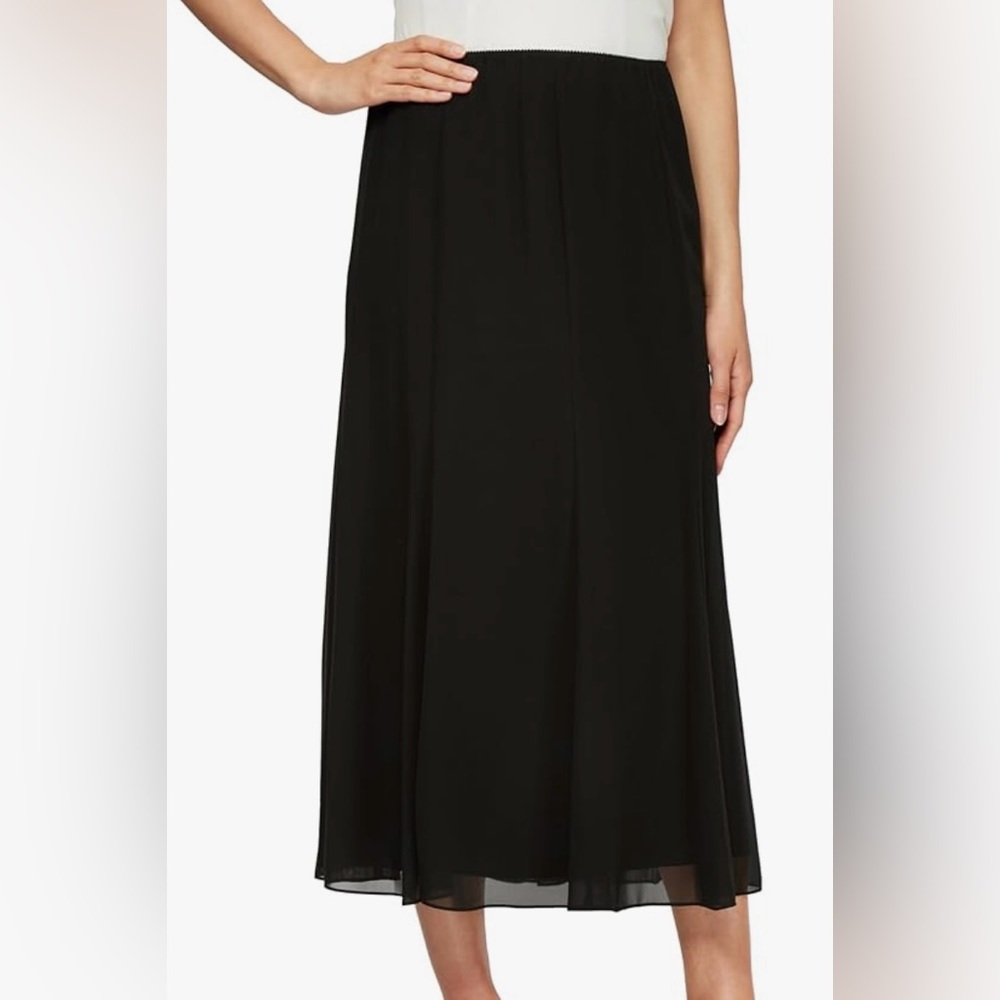Elegant “Alex Evenings” Black Women's Skirt